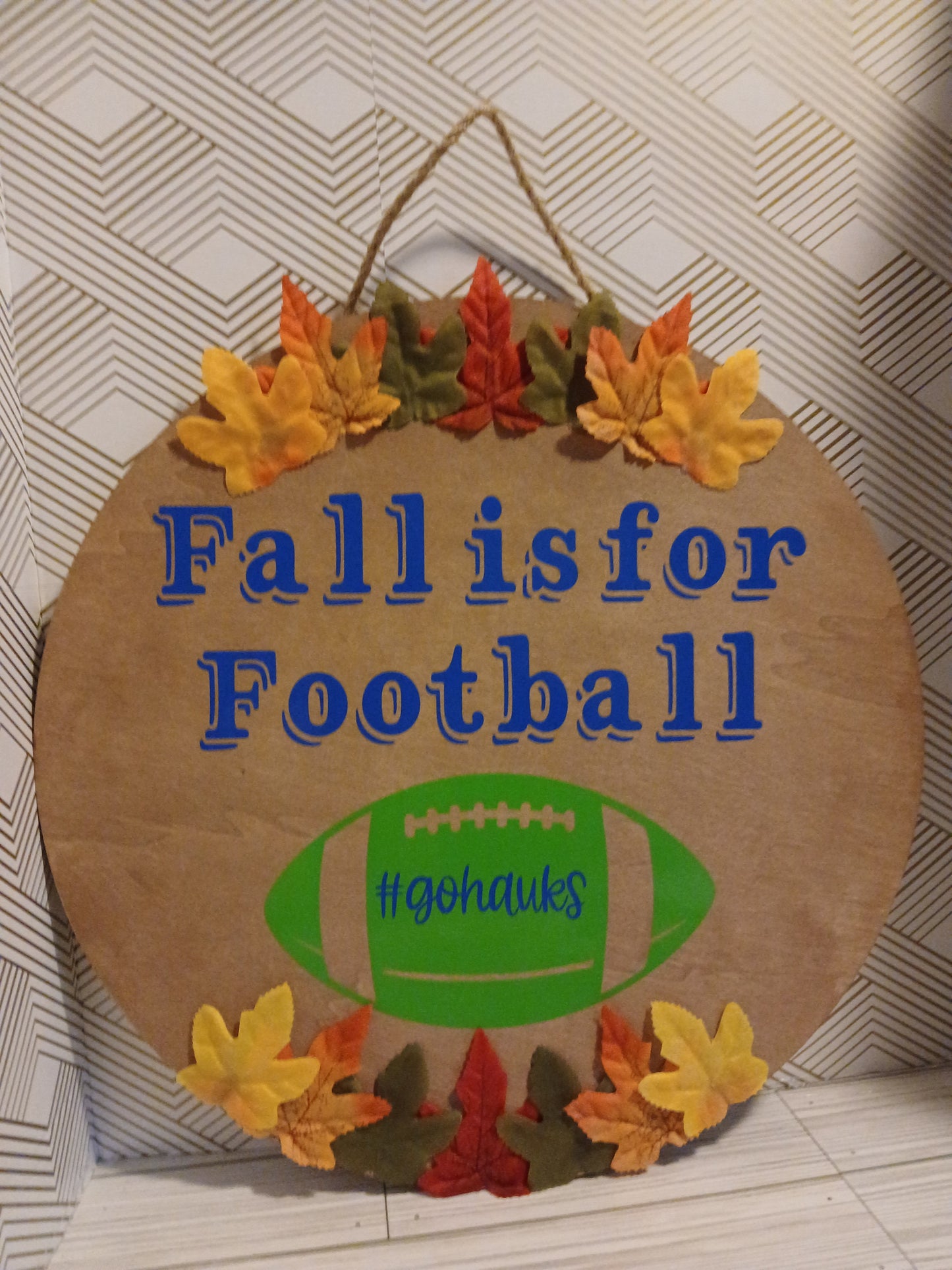 Fall is for Football Sign