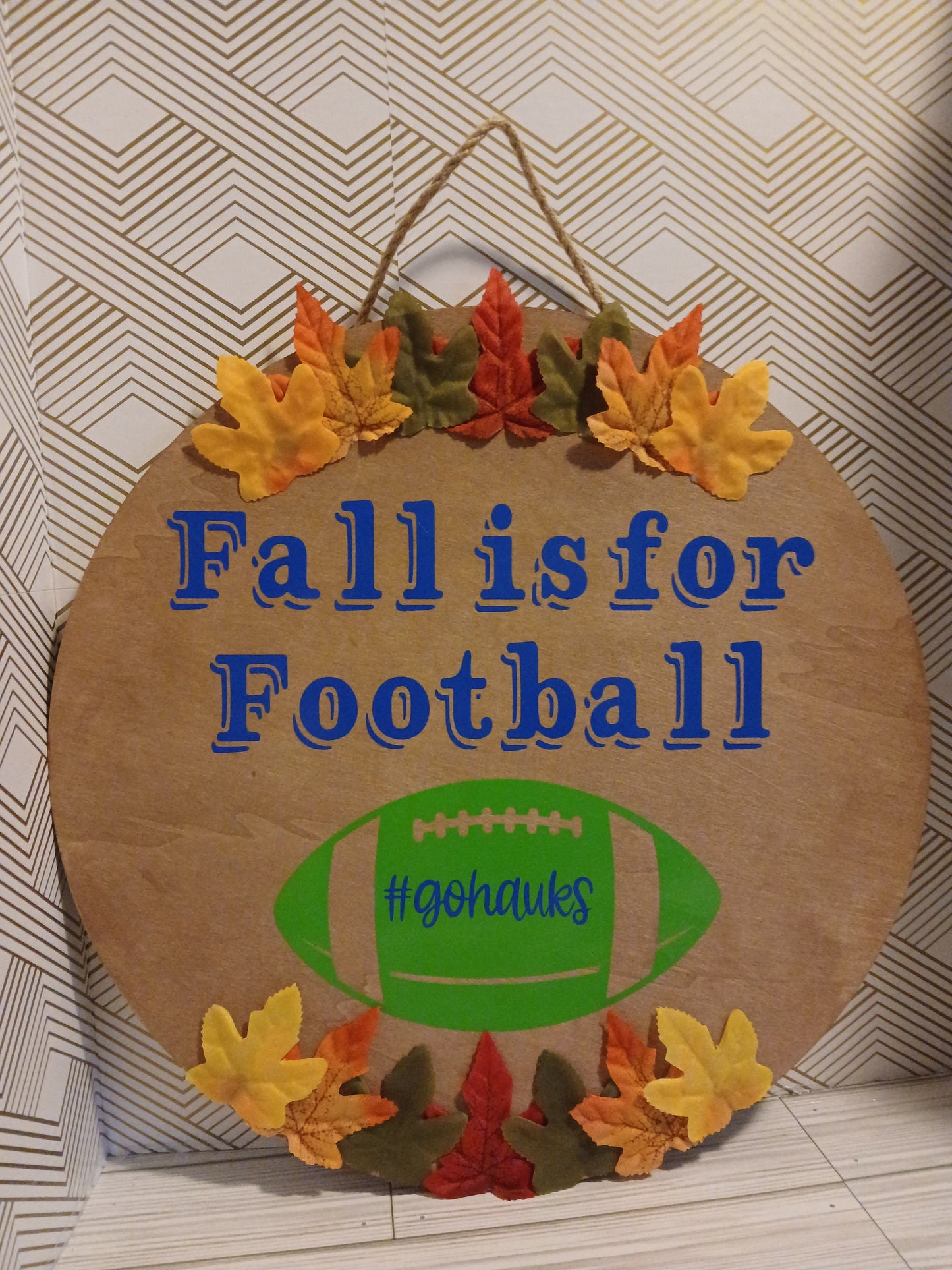 Fall is for Football Sign